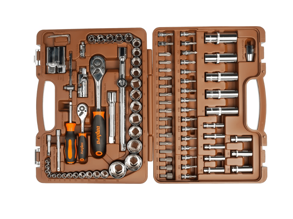 Набор универсального инструмента OMBRA 1/4", 1/2"DR (94 предм.) OMT94S