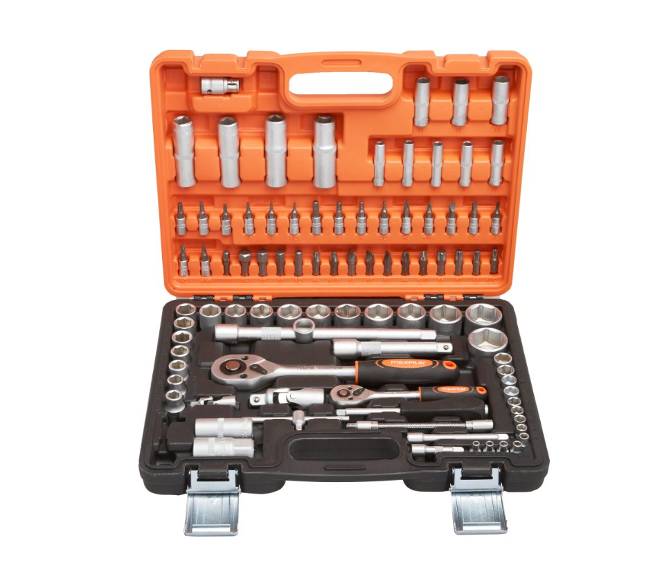 Набор инструмента MAXPILER MXT-94-SET (94 предмета, 1/2" и 1/4", CrV) MXT-94-SET