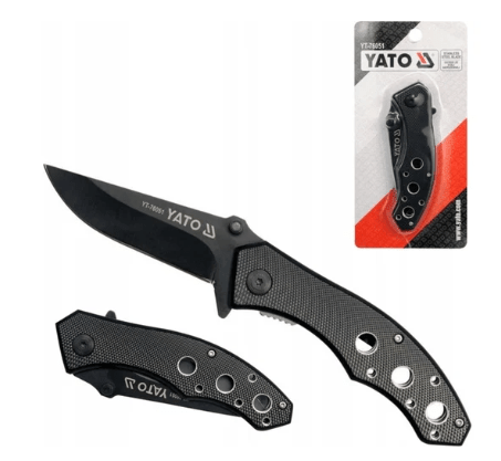 Нож складной туристический YATO 76051
